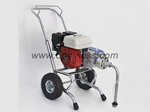 Gas engine powered airless paint sprayer equipment